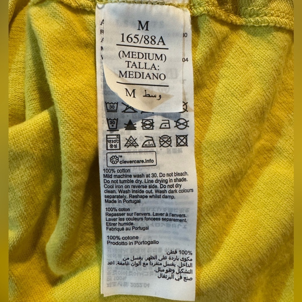 All Saints Mira Tee in Color Sunny Lime Green Size M - Picture 5 of 5